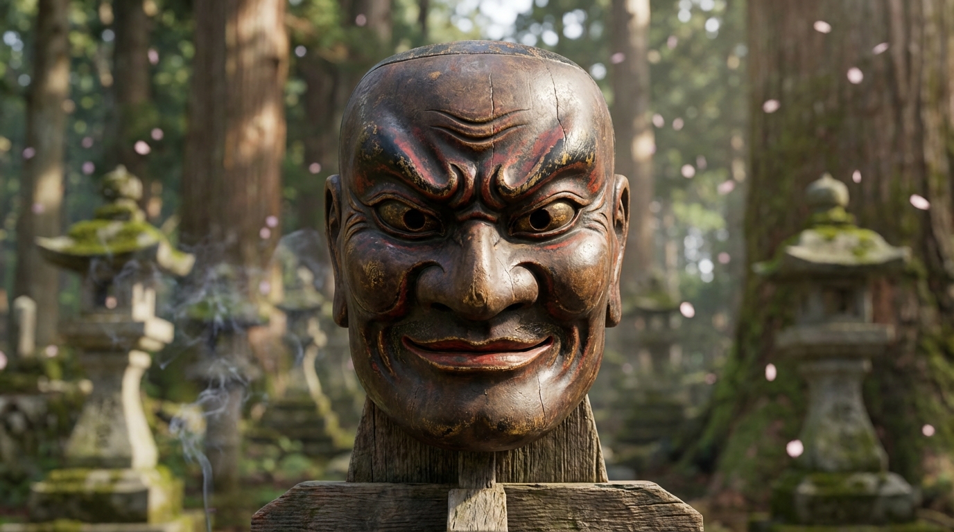 découvrez la signification spirituelle et la symbolique culturelle du masque magojirō au japon, un trésor ancestral riche en traditions et en mystères.