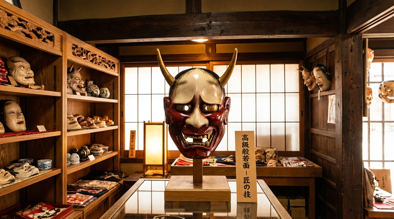 découvrez où acheter un masque hannya de qualité, authentique et durable, pour vos événements, collections ou décorations.
