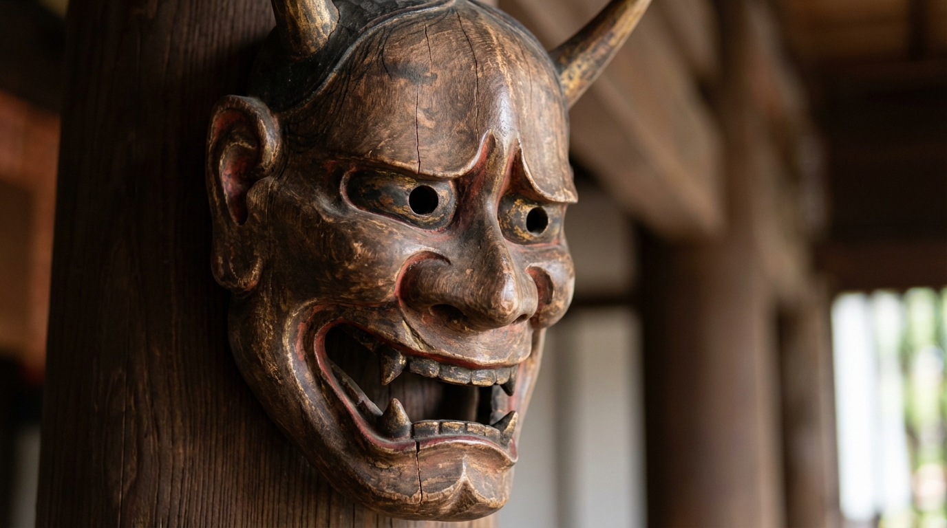 découvrez l'origine du masque hannya, son créateur, ainsi que son histoire et son évolution artistique à travers les siècles.