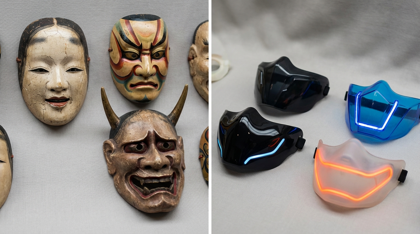 découvrez un comparatif détaillé entre les masques traditionnels et les masques modernes japonais, leurs origines, usages et évolutions dans la culture nippone.