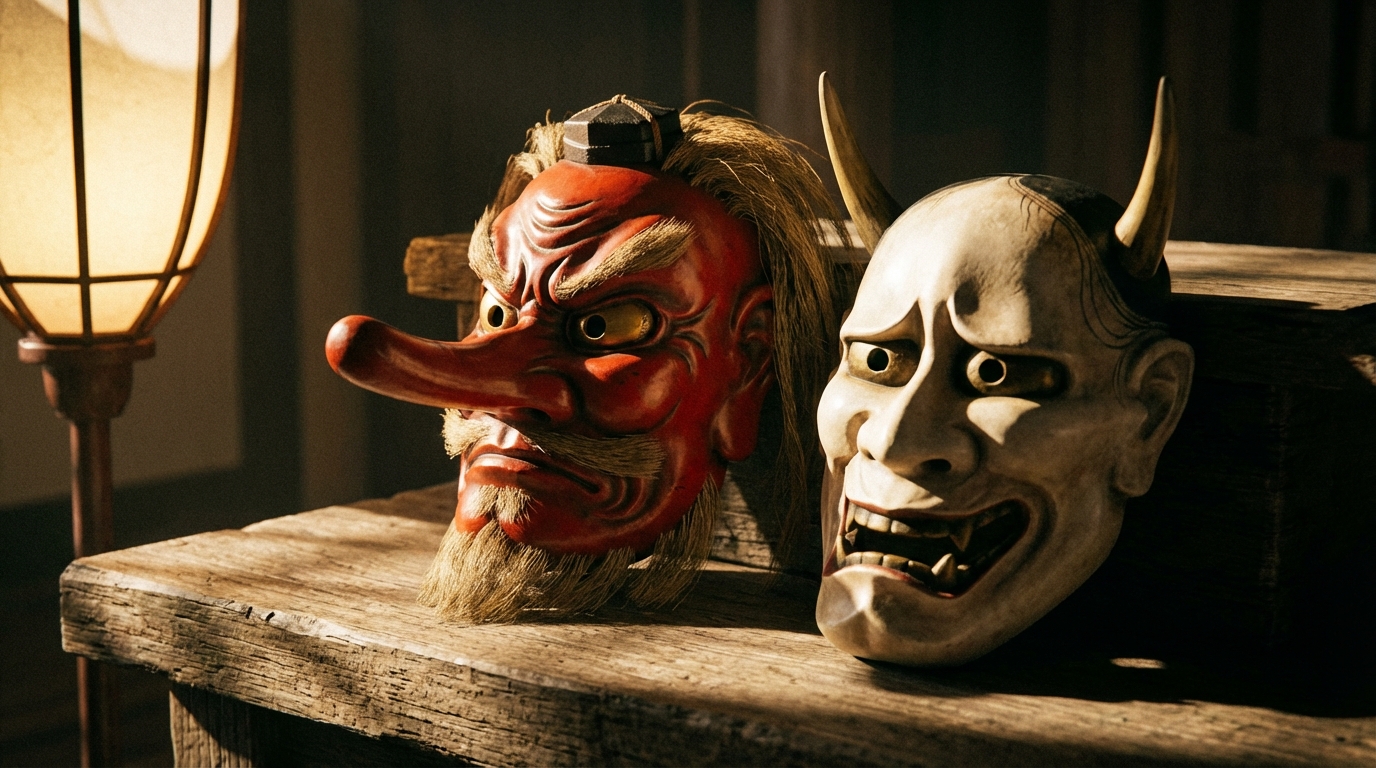 découvrez les différences entre le masque tengu et le masque hannya, deux symboles emblématiques du folklore japonais, leurs significations, origines et usages.