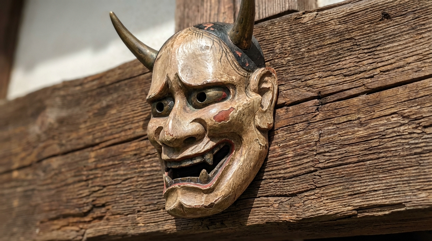 explorez la signification profonde du masque hannya, symbole traditionnel japonais représentant à la fois la souffrance intense et la possibilité de libération spirituelle.