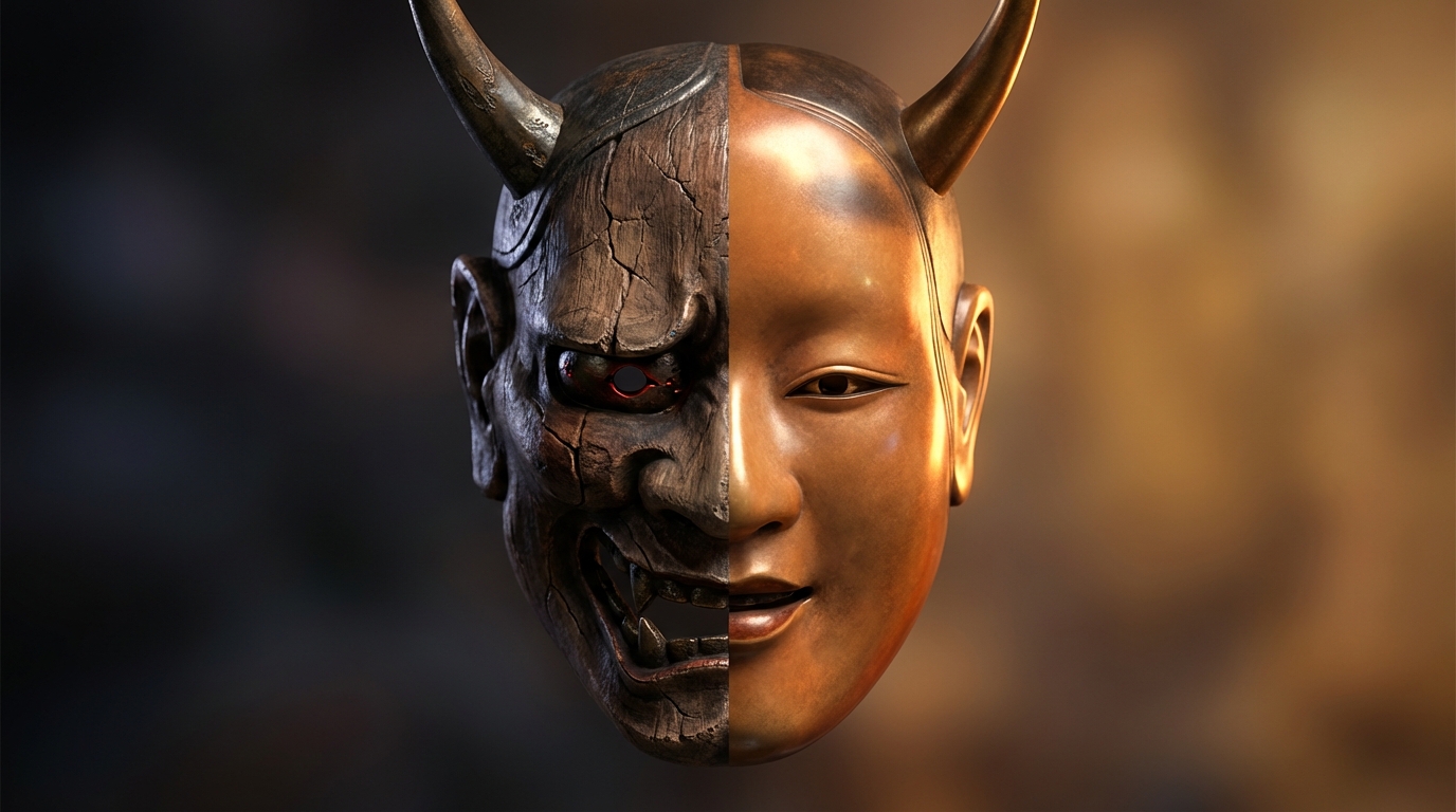 découvrez l'origine et la signification du masque hannya, symbole ambivalent entre maléfique et protecteur dans la culture japonaise.
