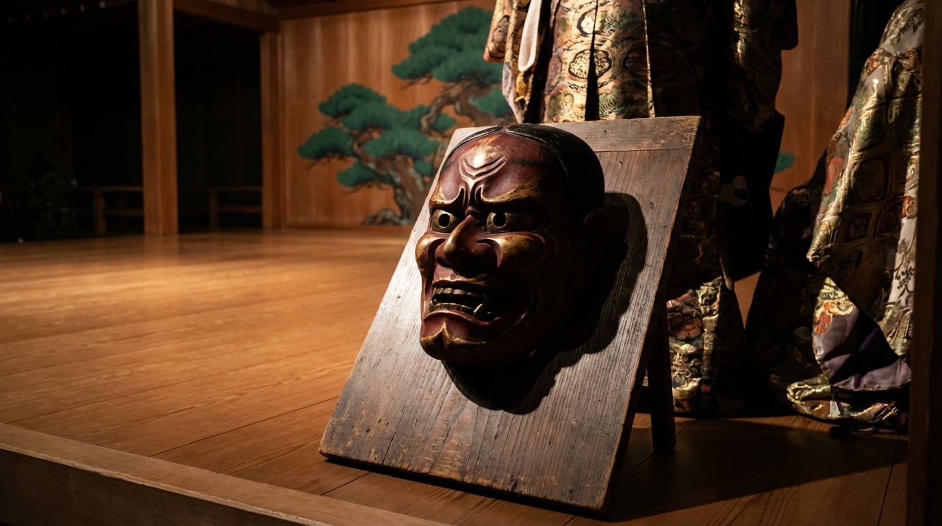 découvrez la signification profonde du masque hannya dans le contexte du bouddhisme japonais et son rôle symbolique dans la culture traditionnelle.