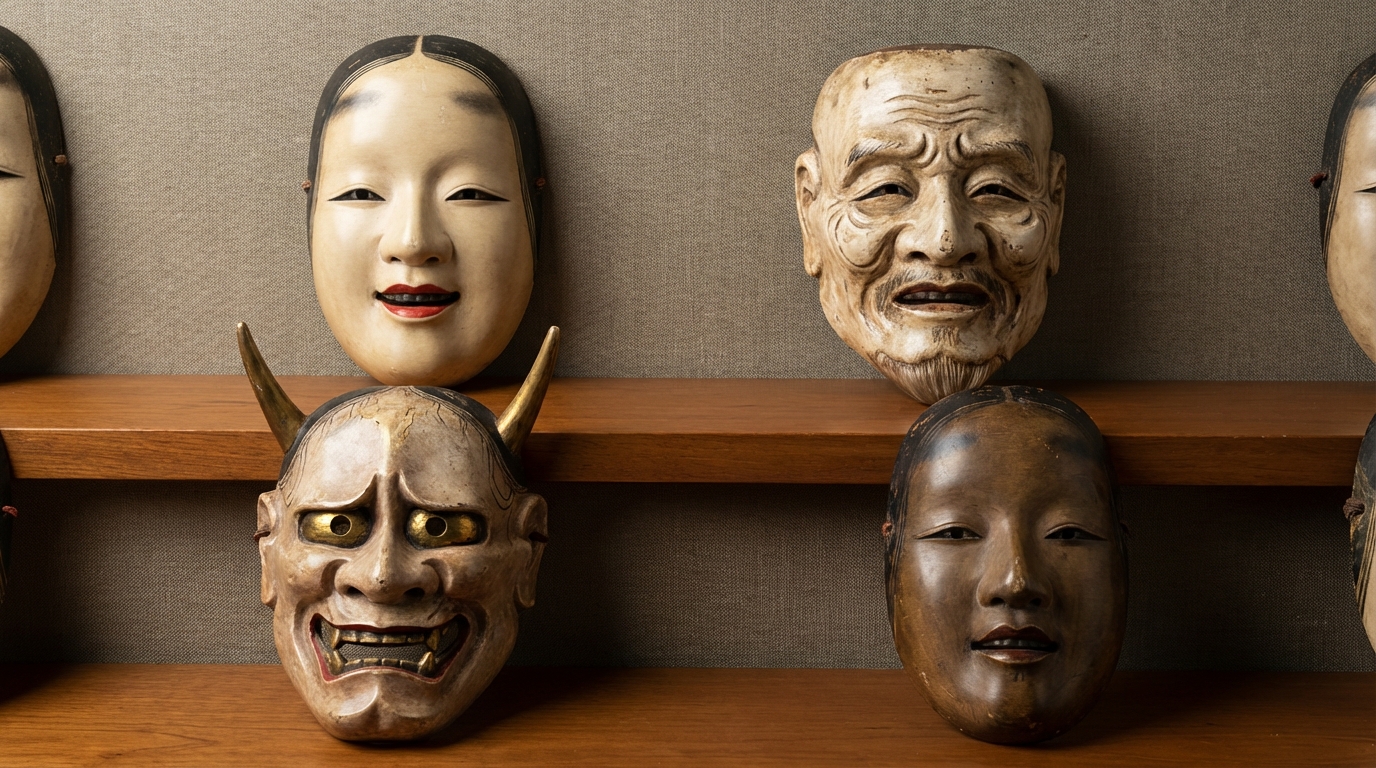 découvrez les différents types de masques utilisés dans le théâtre nô japonais, leur signification et leur importance dans cette forme d'art traditionnelle.