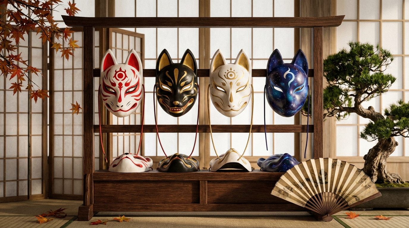 découvrez les meilleures ventes de masques kitsune et plongez dans leur signification mystique et culturelle, entre tradition japonaise et symbolisme.