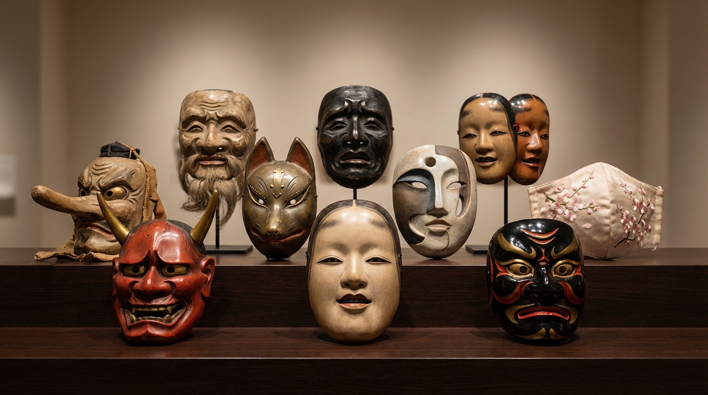 découvrez notre sélection des 10 meilleurs masques japonais à ajouter à votre collection en 2026, alliant tradition, art et authenticité pour les passionnés.